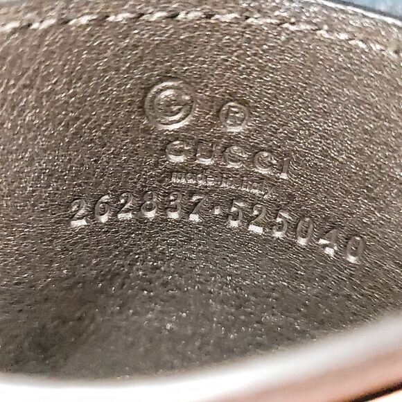 GUCCI Microguccissima Card Holder Soft Pink IN NEW CONDITION - Picture 2 of 13